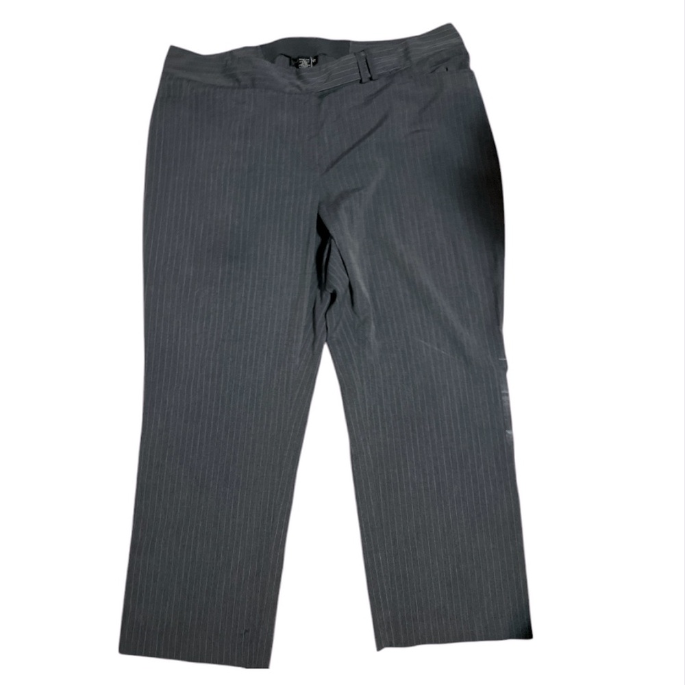 Lane Bryant pink pinstripe pants 20 Petite EUC